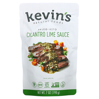 Kevin's Natural Foods, Cilantro Lime Sauce, 7 oz (198 g)
