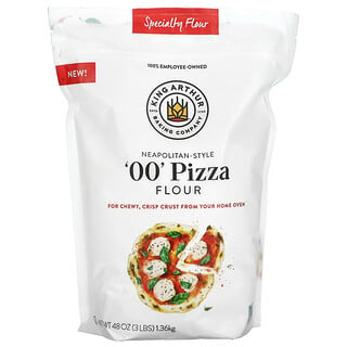 King Arthur Flour, Neapolitan-Style '00' Pizza Flour, 3 lbs (48 oz)