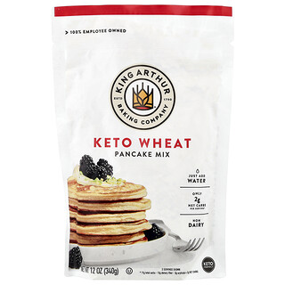 King Arthur Baking Company, Keto Wheat Pancake Mix, 12 oz (340 g)