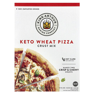 King Arthur Baking Company, Keto Wheat Pizza, Crust Mix, 10.25 oz (291 g)