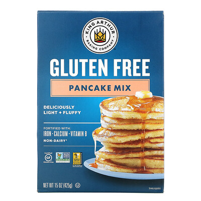 King Arthur Flour Pancake Mix, Gluten Free, 15 oz (425 g)
