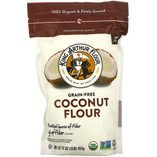 King Arthur Flour, Grain-Free, Coconut Flour, 16 oz (454 g)