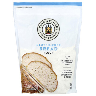 King Arthur Baking Company, Harina de pan sin gluten`` 907 g (2 lb)