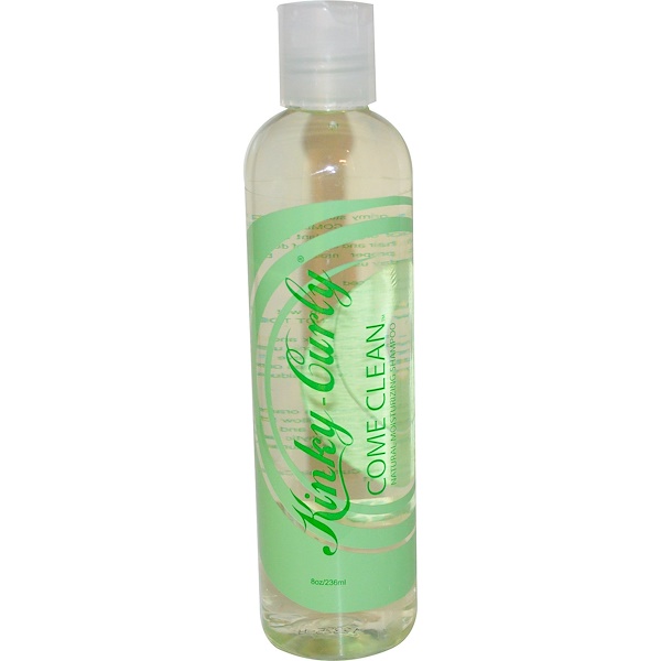 Kinky-Curly, Vir Limpo, Shampoo Hidratante Natural, 8 oz (236 ml)