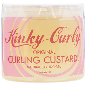 Отзывы о Кинки Керли, Original Curling Custard, Natural Styling Gel, 16 oz (472 ml)