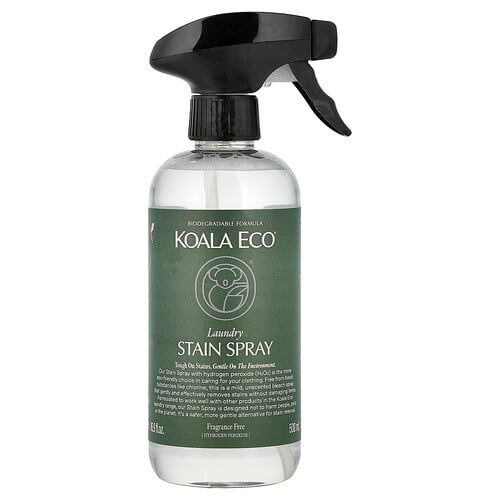 Koala Eco Laundry Stain Spray, Fragrance Free, 16.9 fl oz (500 ml)