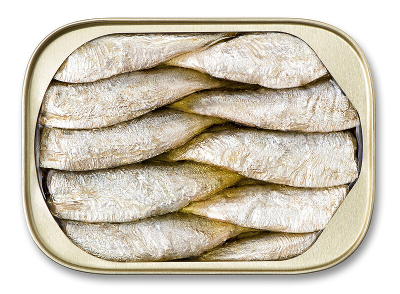 King Oscar, Wild Caught, Sardines In Extra Virgin Olive Oil, Two Layer 1222 Fish, 3.75 oz (106 g)