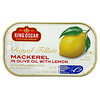 كينغ اوسكار, Royal Fillets, Mackerel In Olive Oil With Lemon,  4.05 oz ( 115 g)