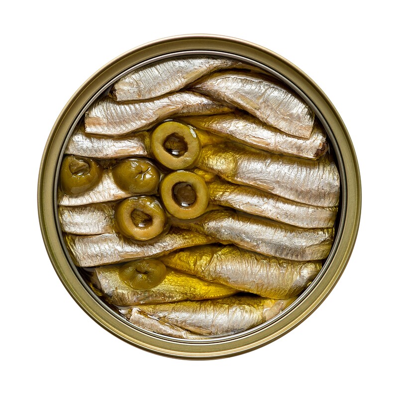 King Oscar, Sardines In Extra Virgin Olive Oil With Sliced Spanish