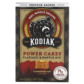 Kodiak Cakes, Power Cakes®, Flapjack & Waffle Mix, Cinnamon Oat, 20 oz (567 g)