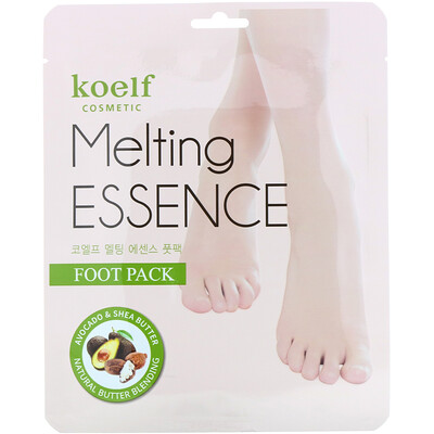 Koelf Melting Essence Foot Pack, маска для ног, 10 пар  - Купить