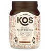KOS, Organic Plant Protein, Bio-Pflanzenprotein, Schokolade, 1.170 g (2,6 lbs.)