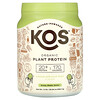 KOS, 有機植物基蛋白質，巧克力碎薄荷，1.3 磅（590.7 克）