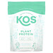KOS, Organic Plant Protein, Unflavored, 1 lb (476 g)