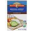 Dr. Kracker, Seeded Spelt Crispbreads, 8 Crispbreads, 7 oz (200 g)