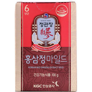 Cheong Kwan Jang, 韓國紅參溫和提取物，3.5盎司（100克）