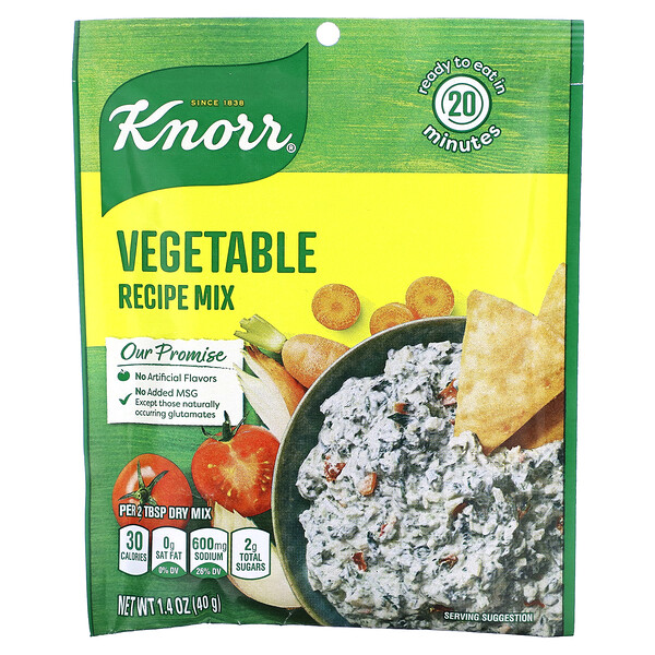Knorr, Vegetable Recipe Mix, 1.4 oz (40 g)