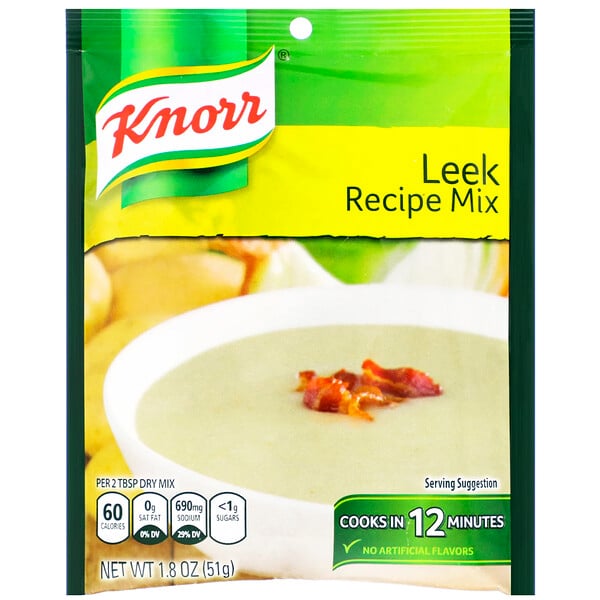 Knorr, Mezcla de receta de puerro, 51 g (1,8 oz)