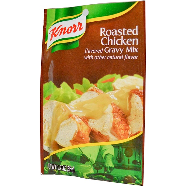 Knorr, Roasted Chicken Gravy Mix, 1.2 oz (35 g) (Discontinued Item) 