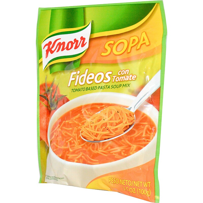 Knorr, Fideos, Tomato Based Pasta Soup Mix, 3.5 oz (100 g) iHerb