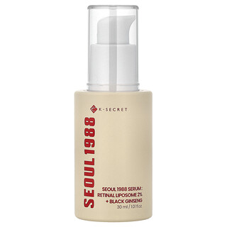 K-Secret, Seoul 1988, Sérum, Liposoma retinal al 2 % y ginseng negro, 30 ml (1,01 oz. líq.)