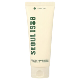 K-Secret, Seoul 1988 Espuma de Limpeza, Pine Cica 1% + Probióticos, 150 ml (5,07 fl oz)