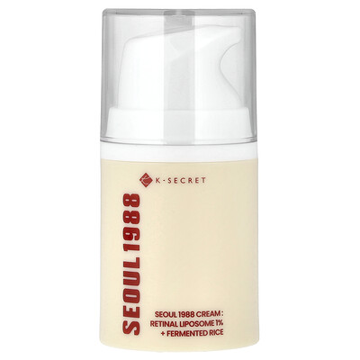 Product Image for K-Secret, Seoul 1988 Cream, Retinal Liposome 1% + Fermented Rice, 1.69 fl oz (50 ml)