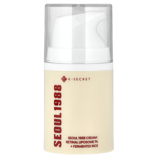 K-Secret, Crema Seoul 1988, Liposoma retinal al 1 % más arroz fermentado, 50 ml (1,69 oz. líq.)