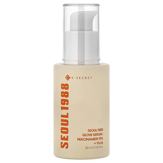 K-Secret, Seoul 1988 Glow Serum, Niacinamide 15% + Yuja, 30 ml