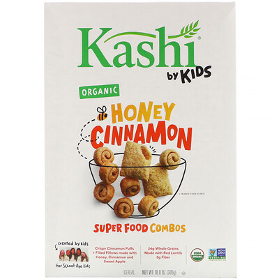 

Kashi by Kids, органическое комбо суперфудов, мед и корица, 306 г (10,8 унции)