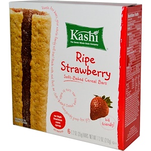 Каши, Soft-Baked Cereal Bars, Ripe Strawberry, 6 Bars, 1.2 oz (35 g) Each отзывы покупателей