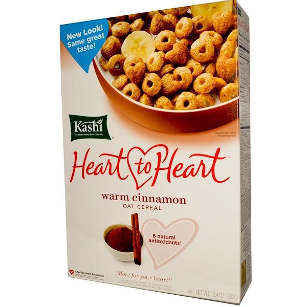 Kashi Heart To Heart Oat Cereal Warm Cinnamon 12 4 Oz 352 G