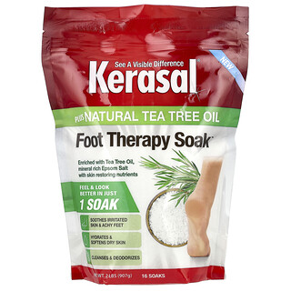Kerasal, Foot Therapy Soak Plus Natural Tea Tree Oil, 2 lbs (907 g)