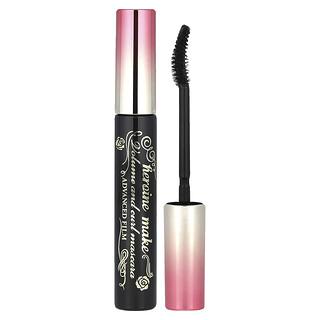 KissMe, Heroine Make, Volume & Curl Mascara, Advanced Film, #01 Jet Black, 0.21 oz (6 g)