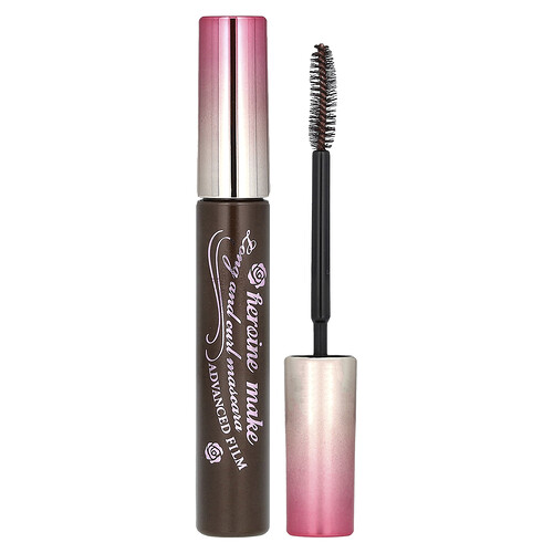 Kissme Heroine Make, Long & Curl Mascara, Advanced Film, #02 Brown, 0.21 oz (6 g)