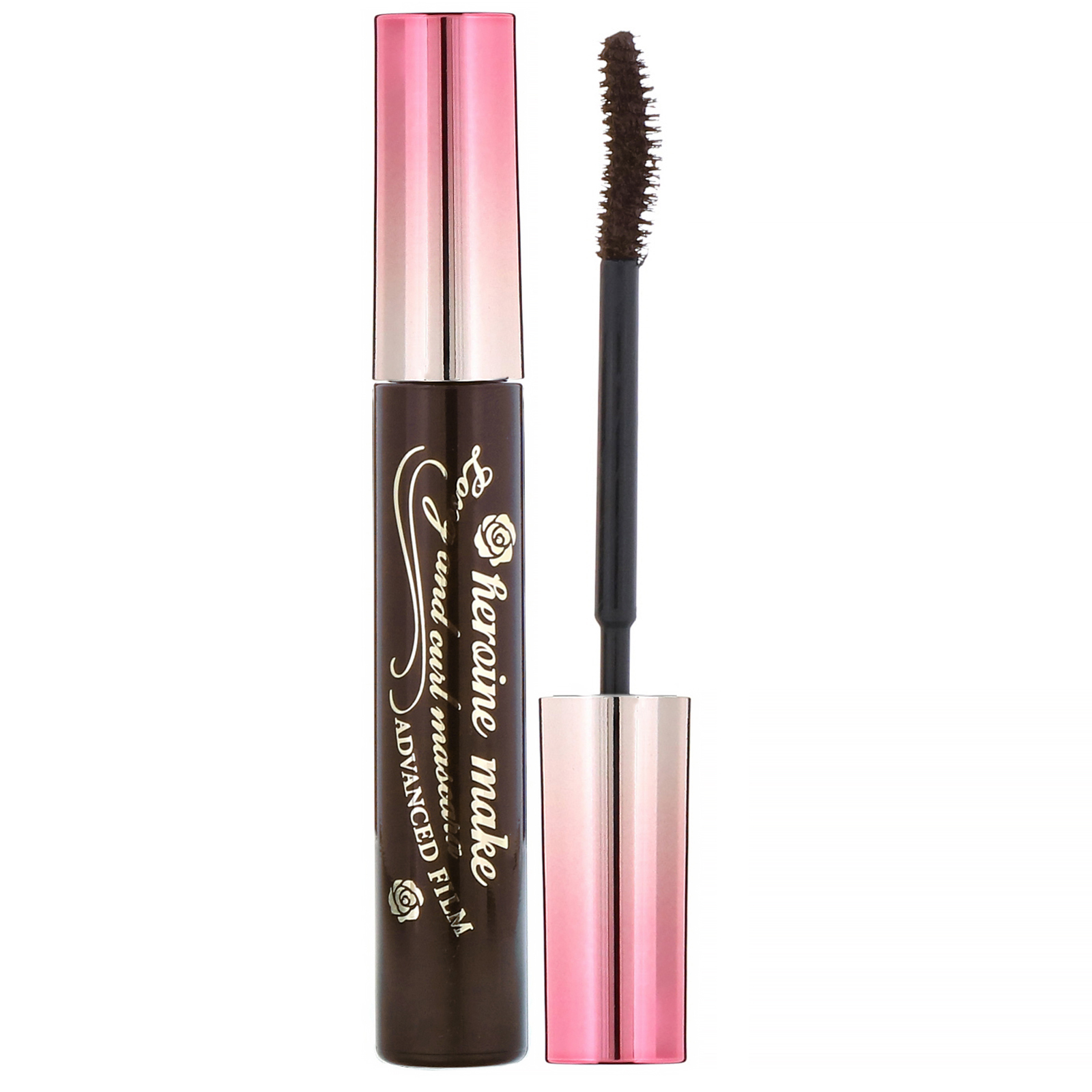 KissMe, Heroine Make, Long & Curl Mascara, Advanced Film, 02 Brown, 0.