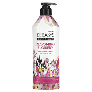 Kerasys, Парфюмиран шампоан Blooming Flowery, 20,3 течни унции (600 ml)