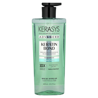 Kerasys, Advanced, Keratin Bond Shampoo, klärendes Keratin-Shampoo, klärend, 600 ml (20,2 fl. oz.)