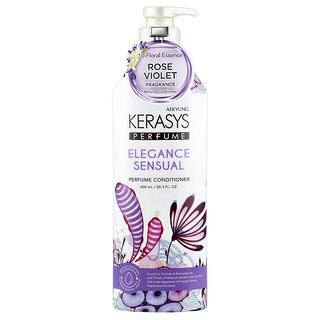Kerasys, Балсам за тяло Elegance Sensual Perfume, Роза и виолетка, 600 мл