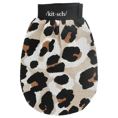 Product Image for Kitsch, Exfoliating Glove, Leopard, 1 Glove