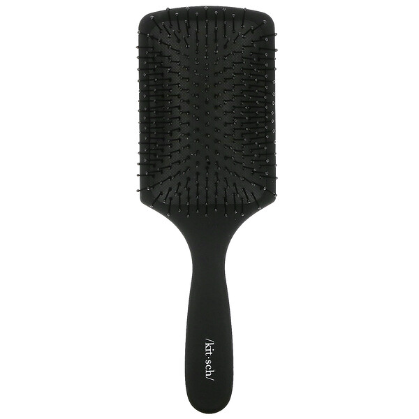 Smooth, Paddle Brush, Black, 1 Brush