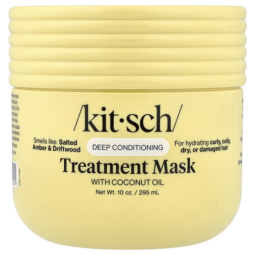 Kitsch Deep Conditioning Treatment Mask with Coconut Oil, 10 oz (295 ml)