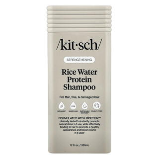 Kitsch, Strengthening Rice Water Protein Shampoo, 12 fl oz (355 ml)