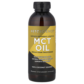 Keto Science‏, שמן MCT‏, 443 מ"ל (15 אונקיות נוזל)