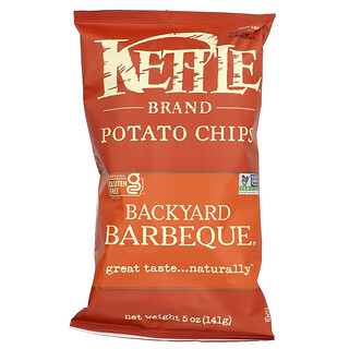 Kettle Foods, 薯片，后院烧烤风味，5 盎司（141 克）