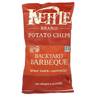 Kettle Foods, Chips de pommes de terre, Backyard BBQ, 141 g