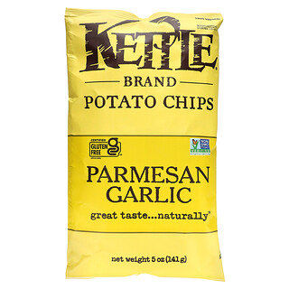 Kettle Foods, 薯片，帕玛森奶酪大蒜味，5 盎司（141 克）