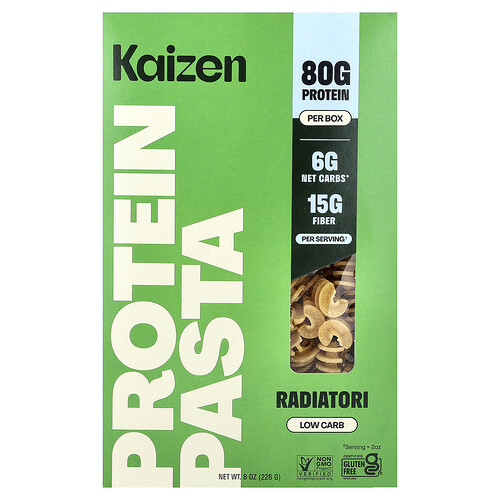 Kaizen, Protein Pasta, Proteinnudeln, Heizkörper, 226 g (8 oz.)
