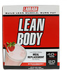 Labrada Nutrition, Lean Body، مخفوق عالي البروتين بديل عن وجبة الطعام، فراولة، 20 عبوة، 2.78 أونصة (79 غرام) لكل عبوة