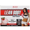 Labrada Nutrition, Lean Body for Her, Hi-Protein Meal Replacement Shake, Strawberry Flavor, 20 Packets, 1.73 oz (49 g) Each